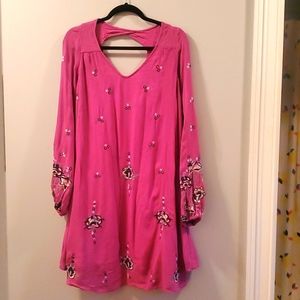 Free people embroidery dress